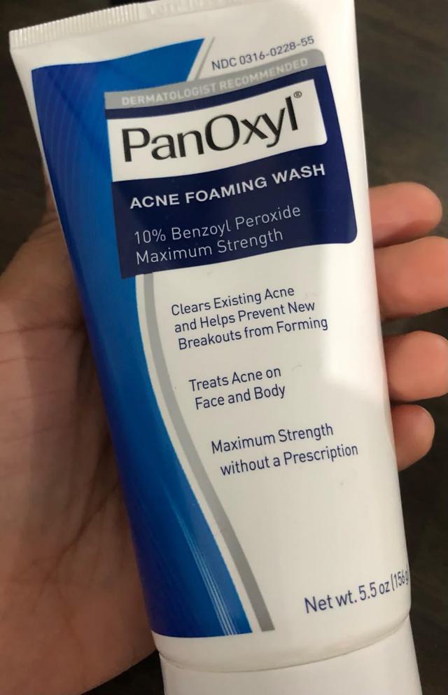 PanOxyl Acne Foaming Wash Results