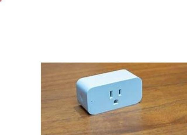 Amazon Smart Plug in use