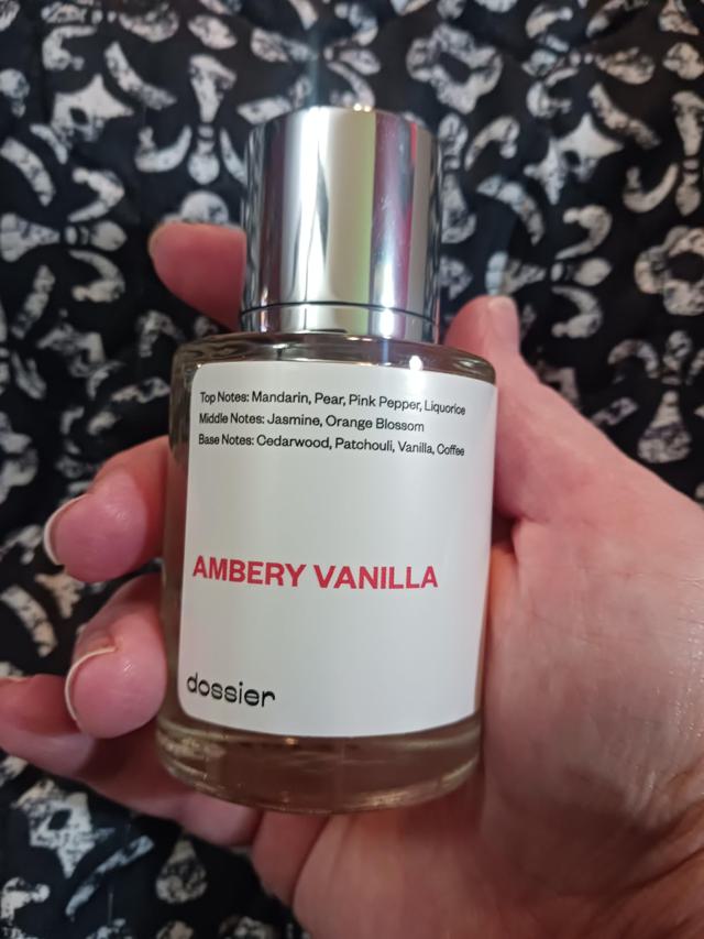 Dossier Ambery Vanilla Packaging