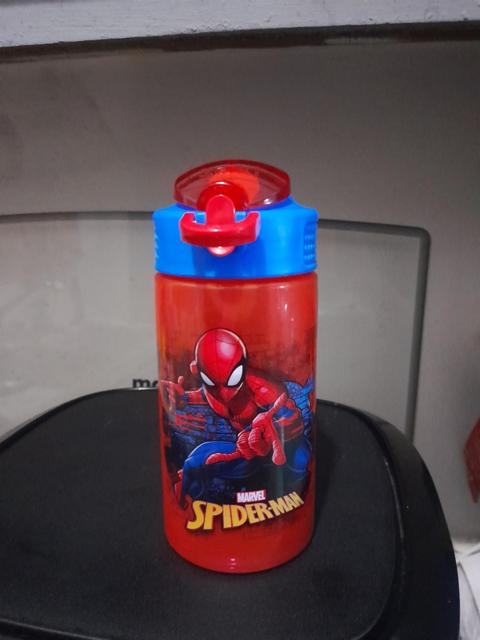 Zak Designs Kids Water Bottle with Spider-Man design