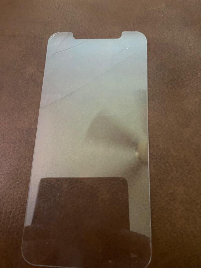 Cracked screen protector