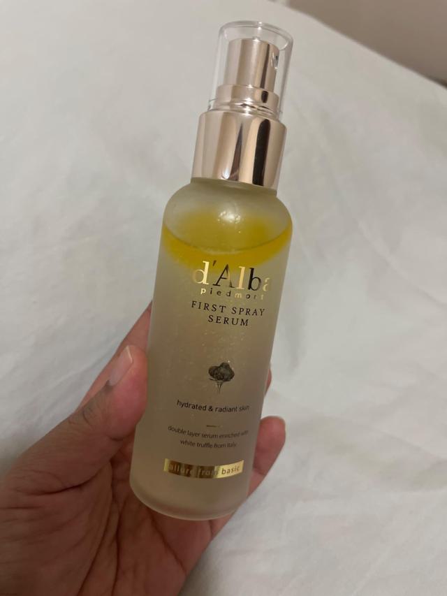 Customer review of d'alba serum