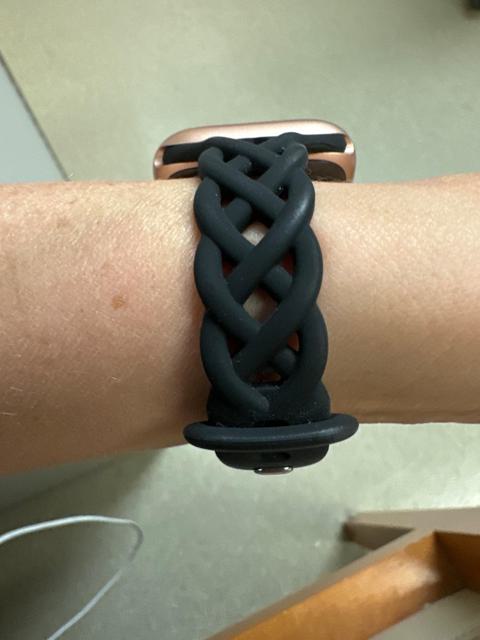 Customer image of silicone bands