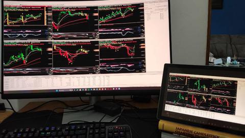 Day trading screen setup