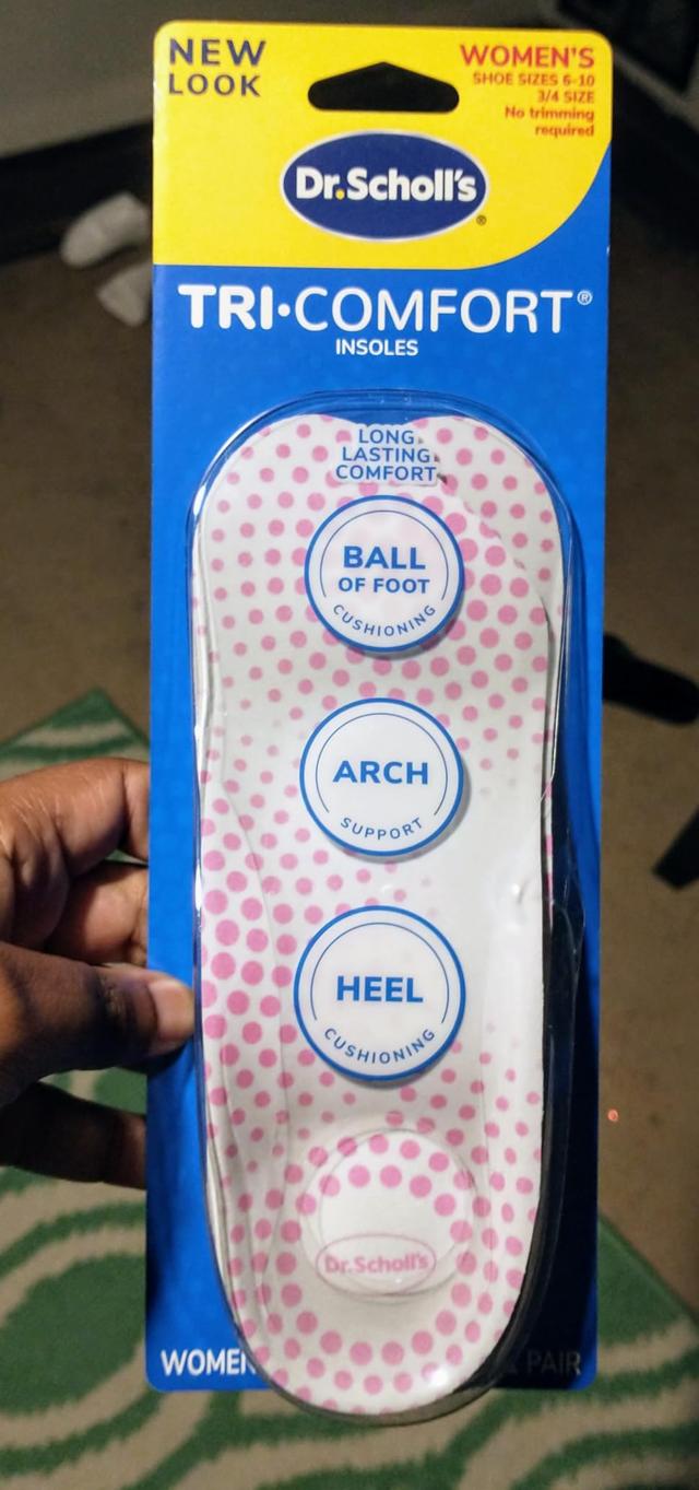 Insole with use