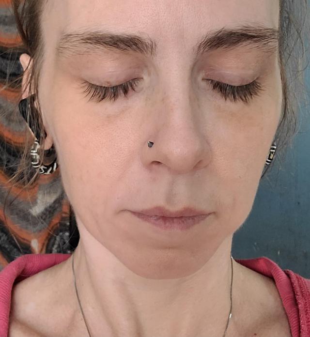 Lash growth progress with GrandeLASH-MD