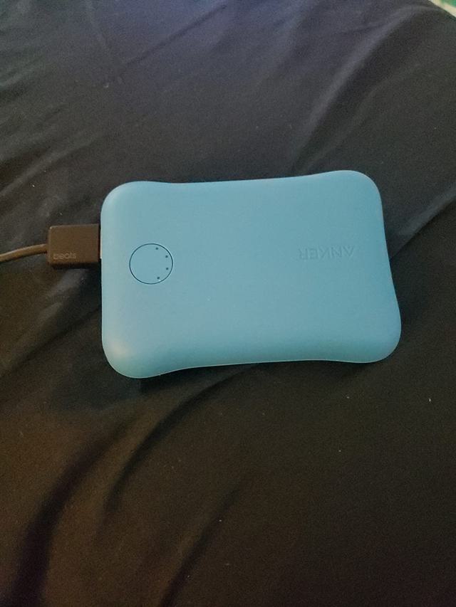 Amazon Kids Portable Charger in use