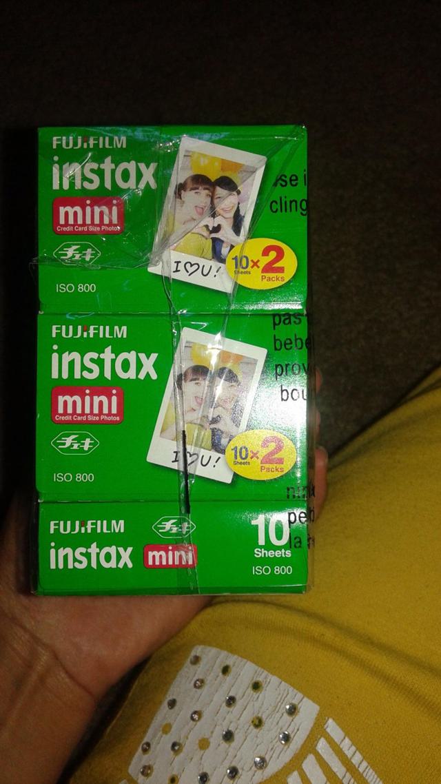 Fujifilm Instax Mini Film Packaging