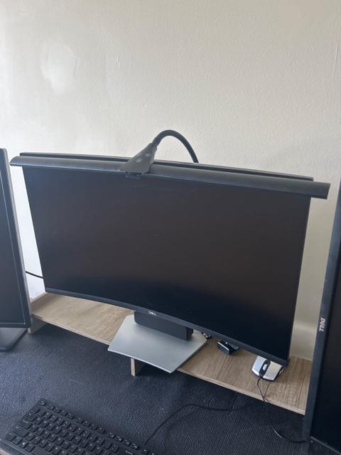 User's first monitor