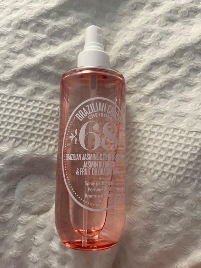 Sol de Janeiro Fragrance Mist in use