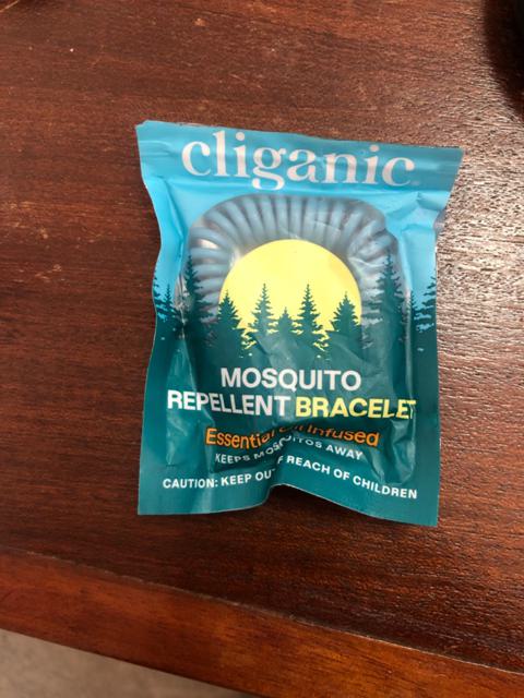 Mosquito Repellent Bracelet in Use