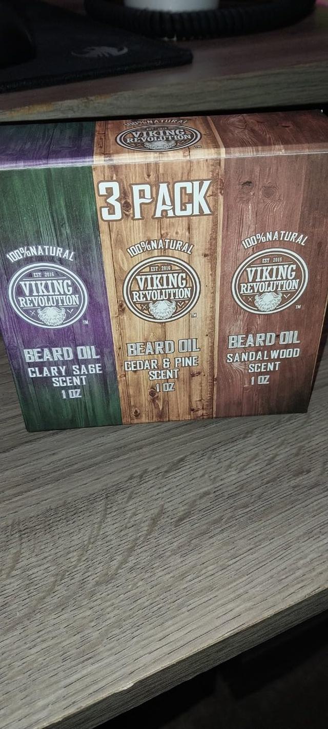 Viking Revolution beard oil