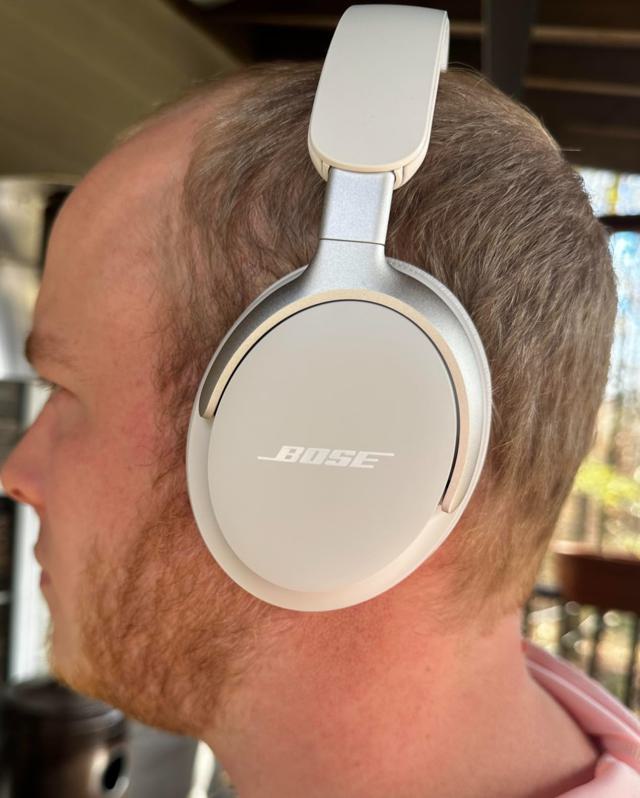 Bose QuietComfort Ultra Headphones on display