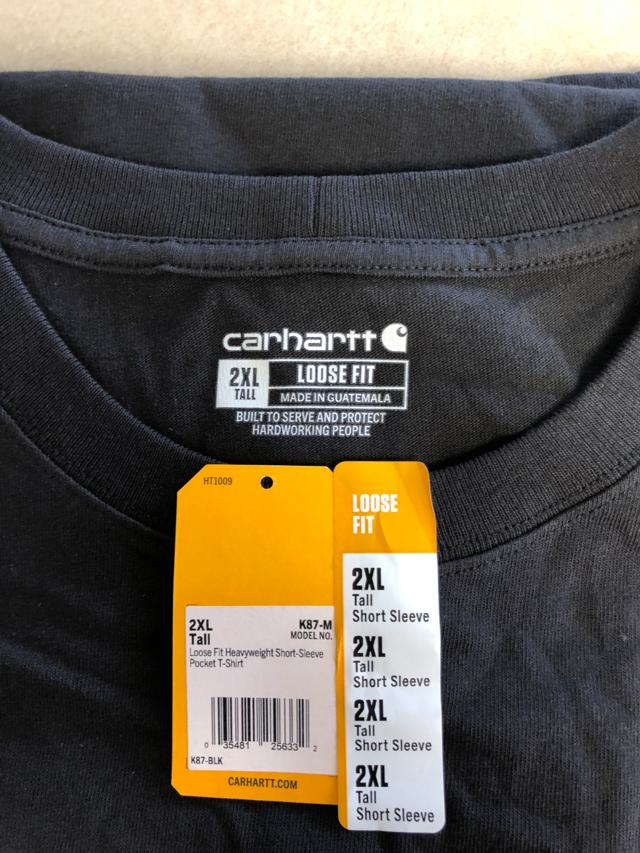 Carhartt T-Shirt Fit