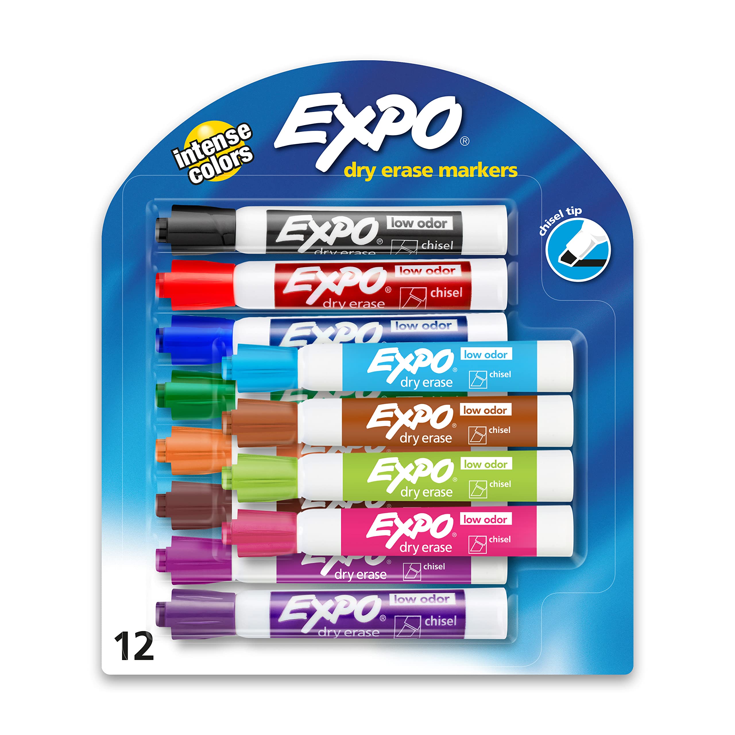 EXPO Low Odor Dry Erase Markers