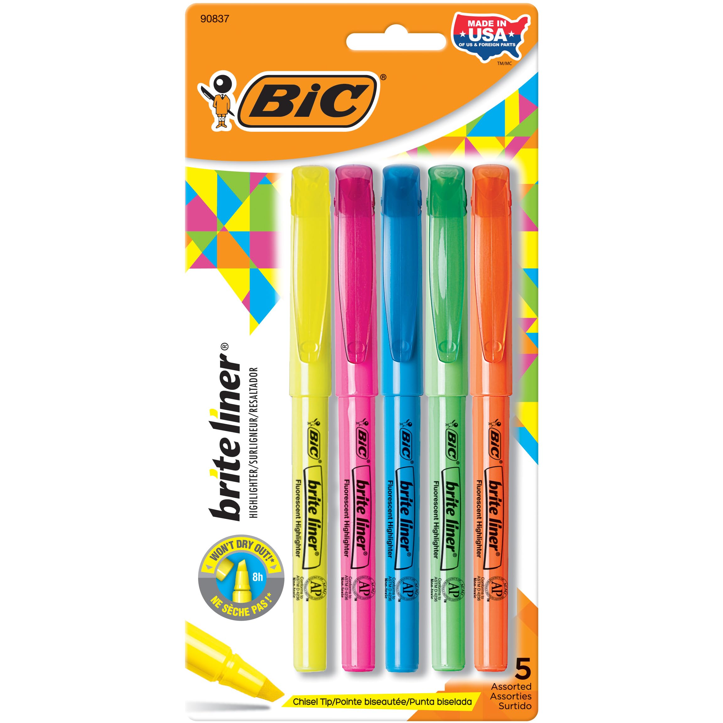 BIC Brite Liner Highlighters