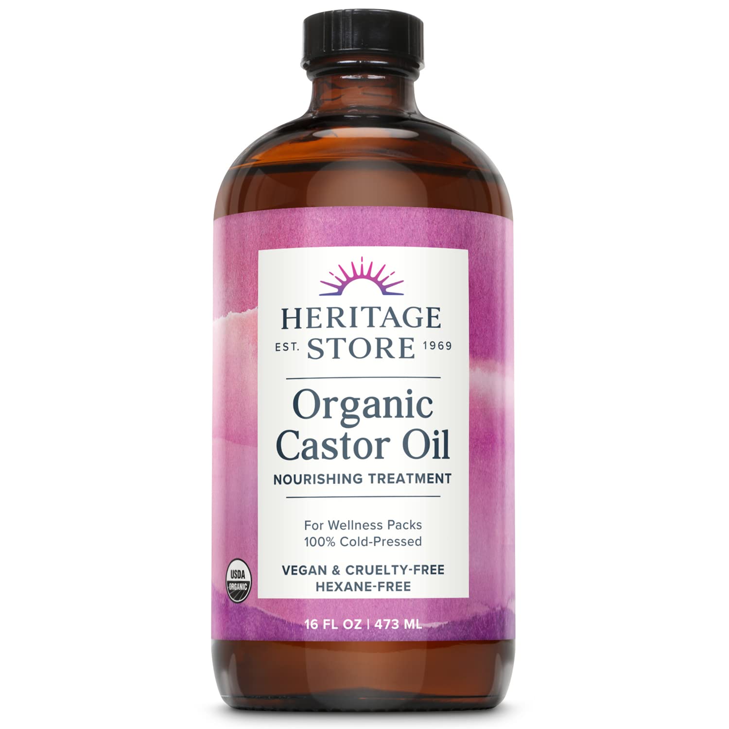 HERITAGE STORE Organic Castor Oil