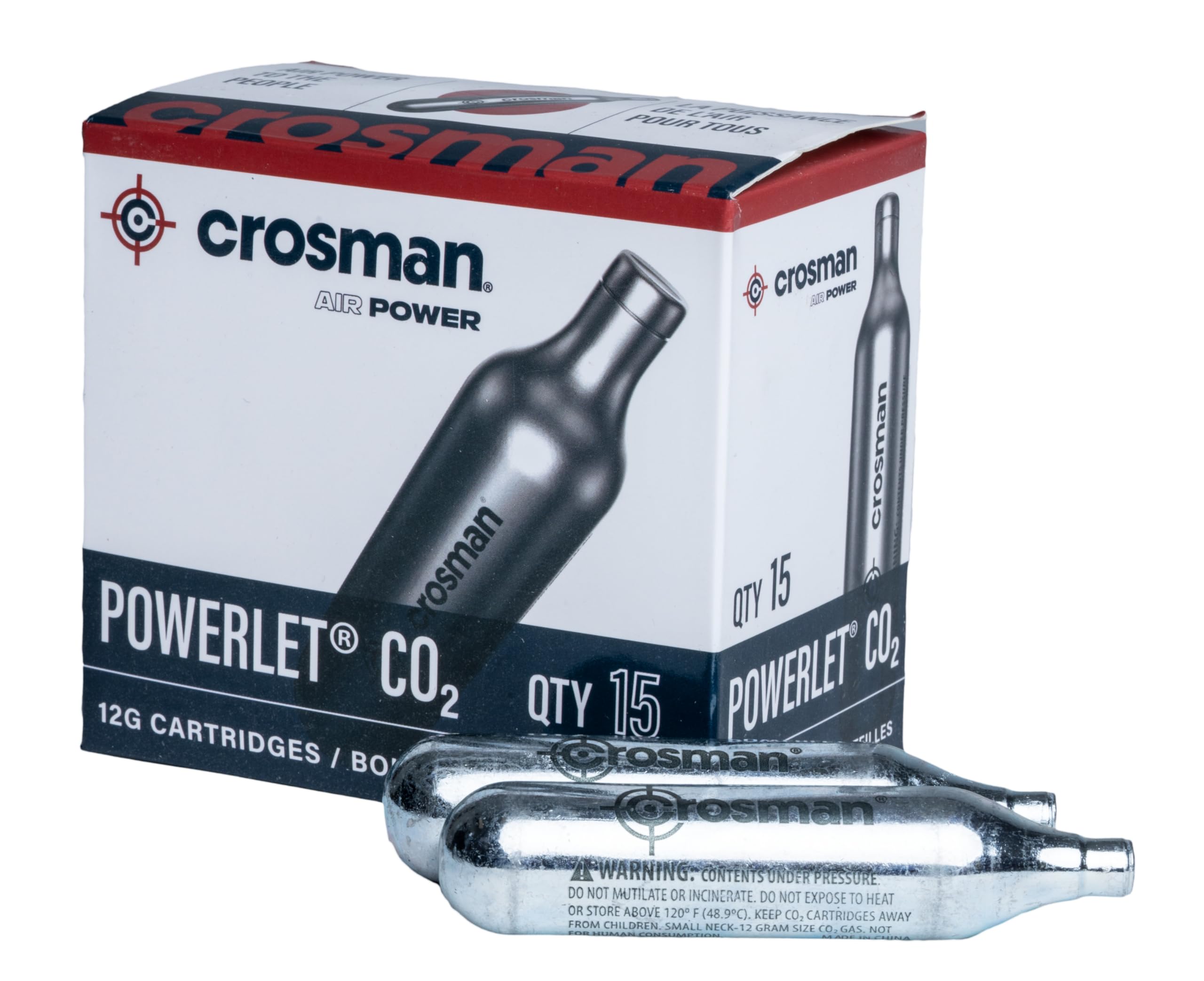 Crosman 15-Count CO2 Cartridges