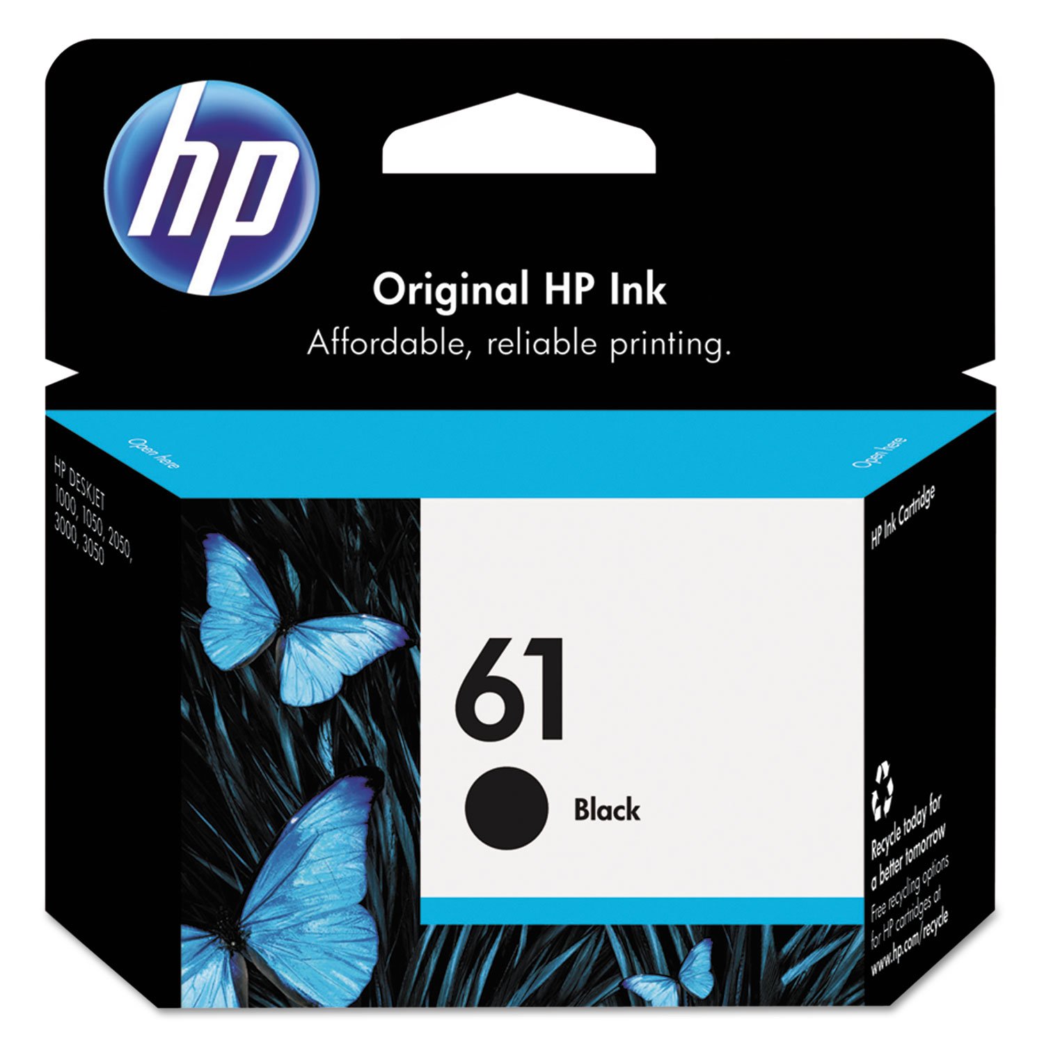 HP 61 Black Ink Cartridge