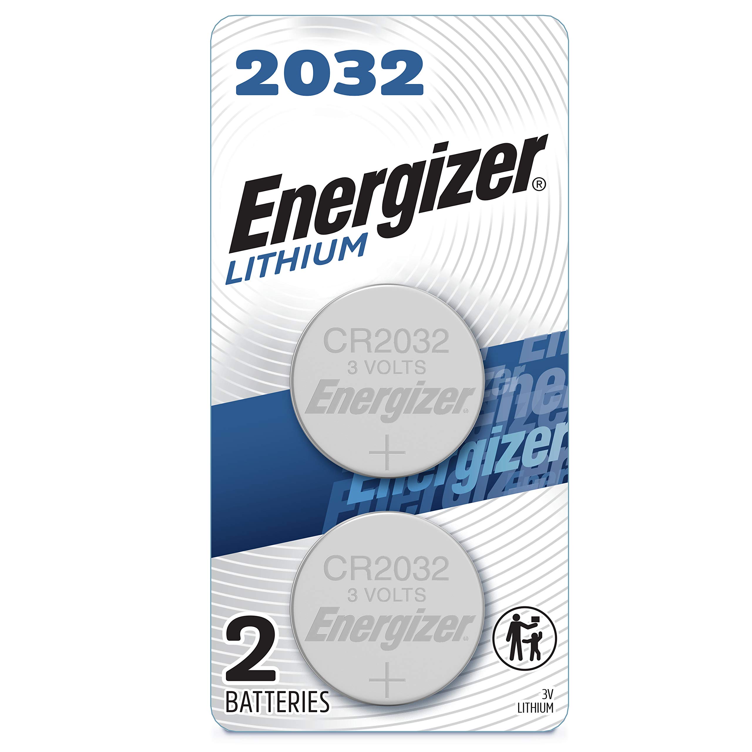 Energizer 3V Batteries, 2 Count