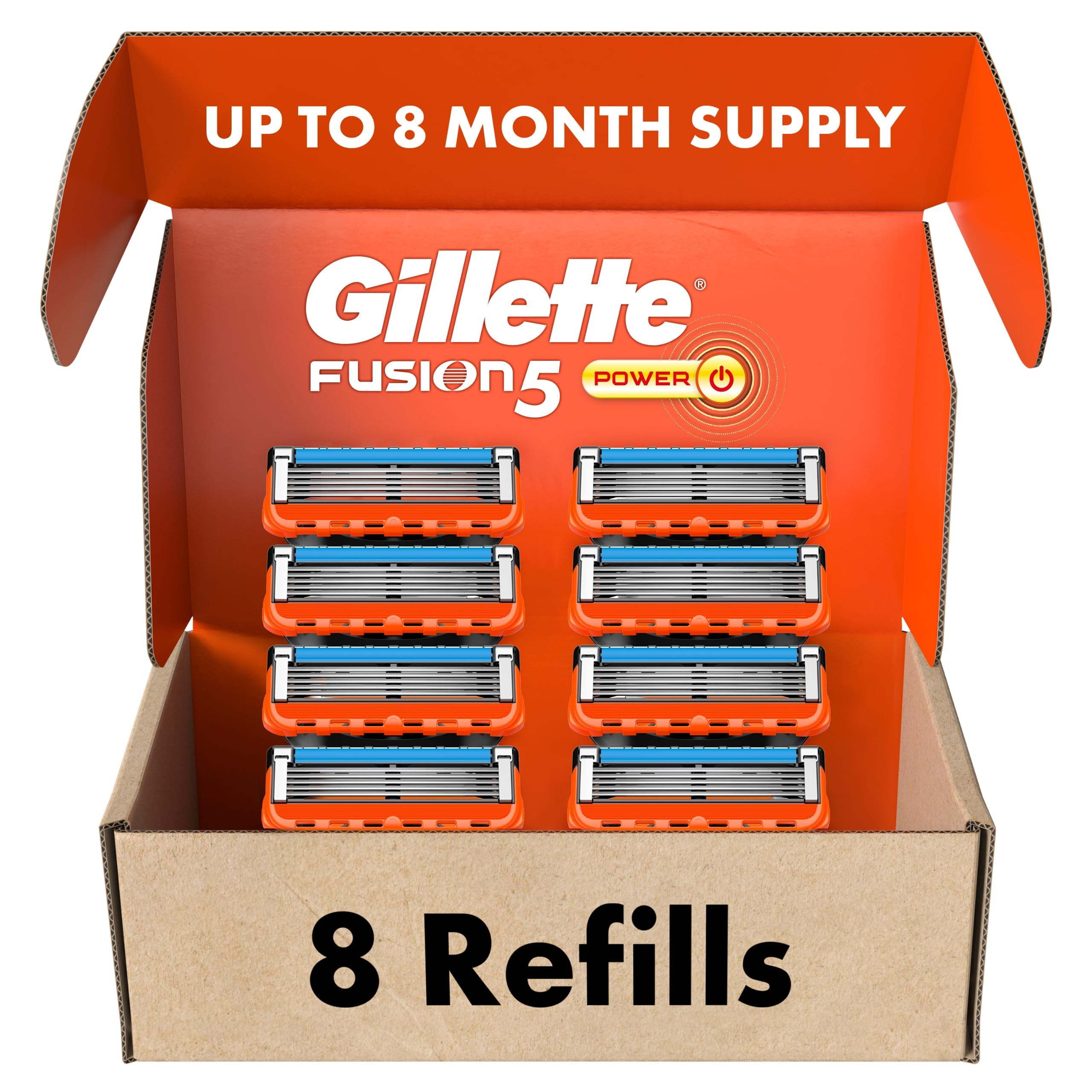 Gillette Fusion5 Power Razor Blade Refills