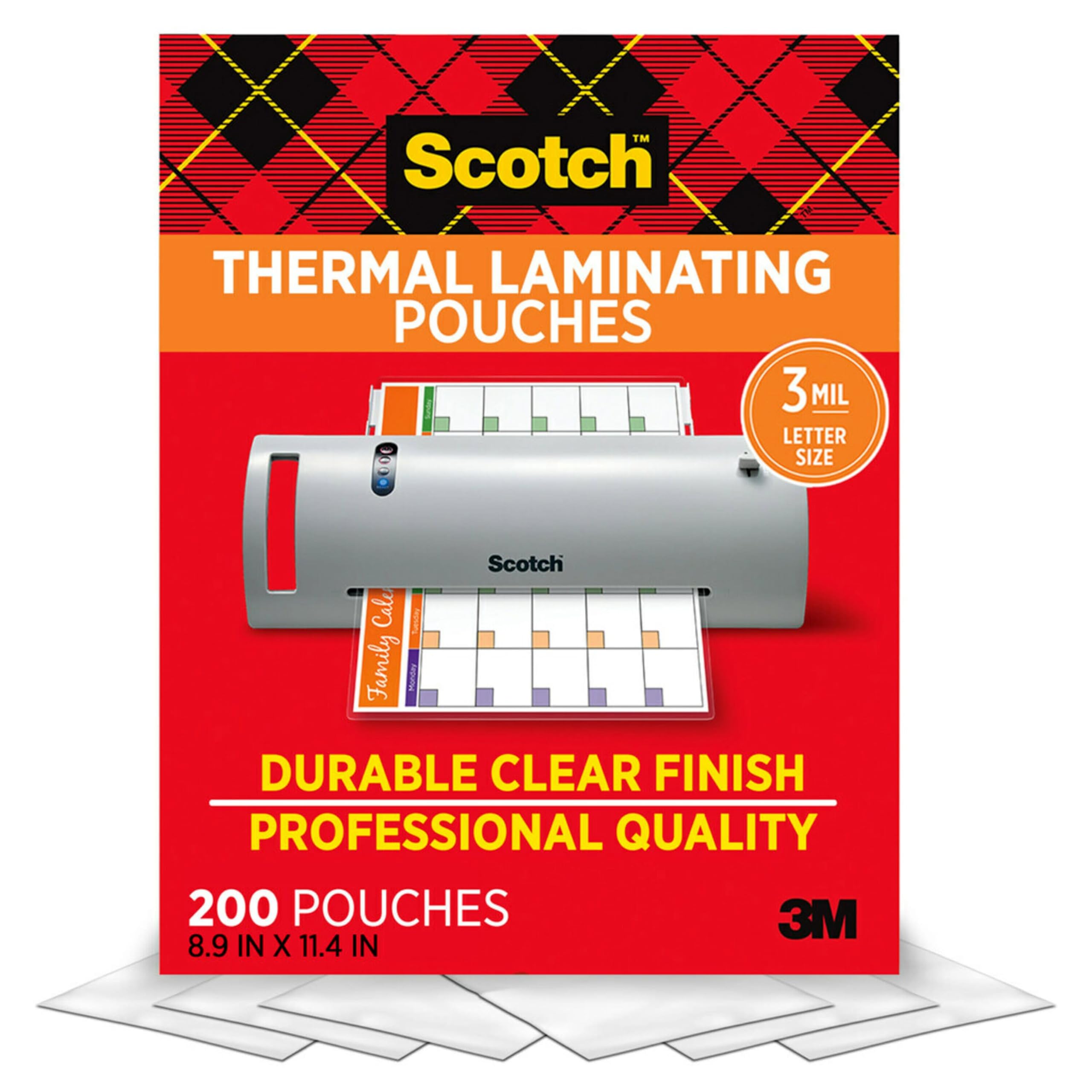 Scotch Thermal Laminating Pouches