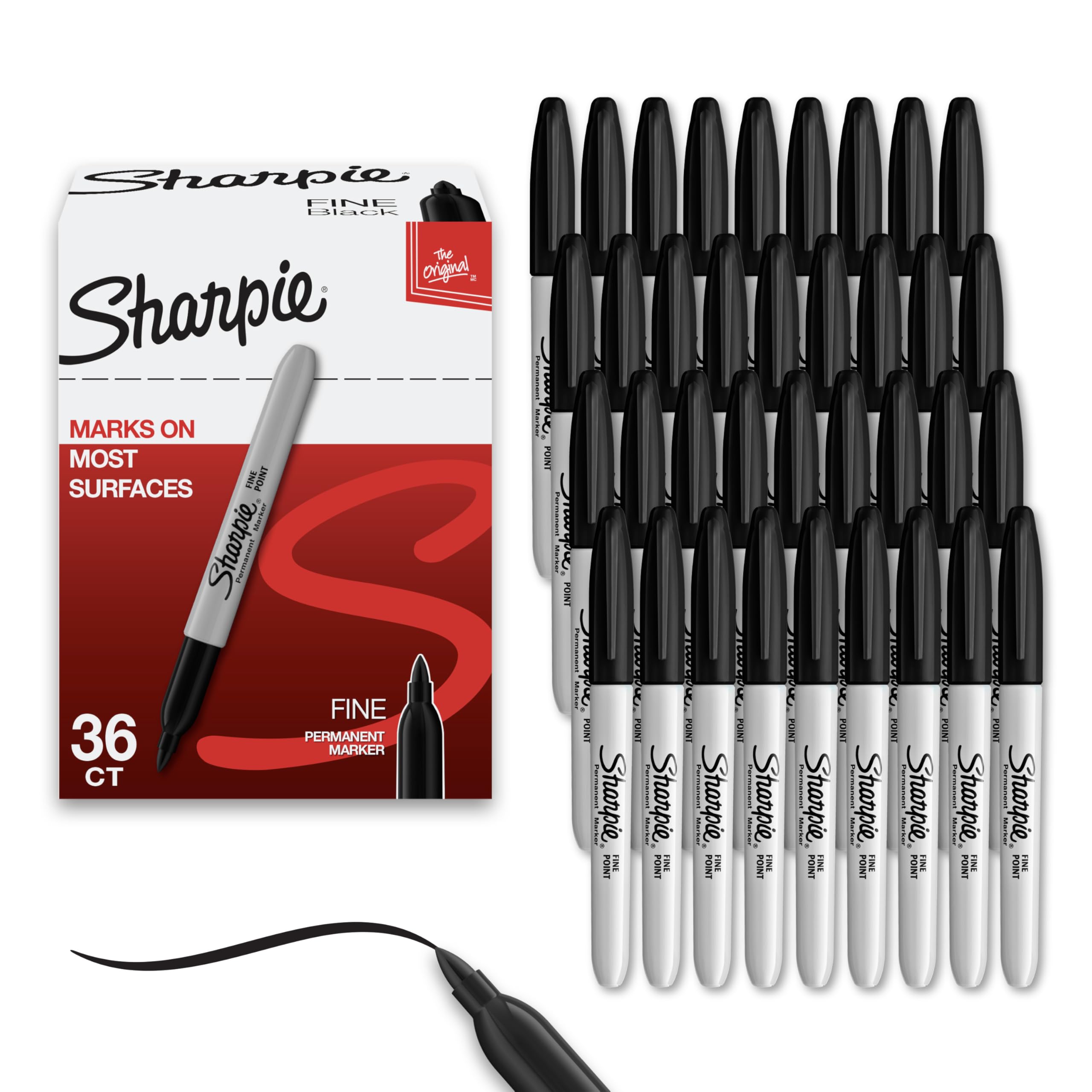 Sharpie Permanent Markers Bulk Set