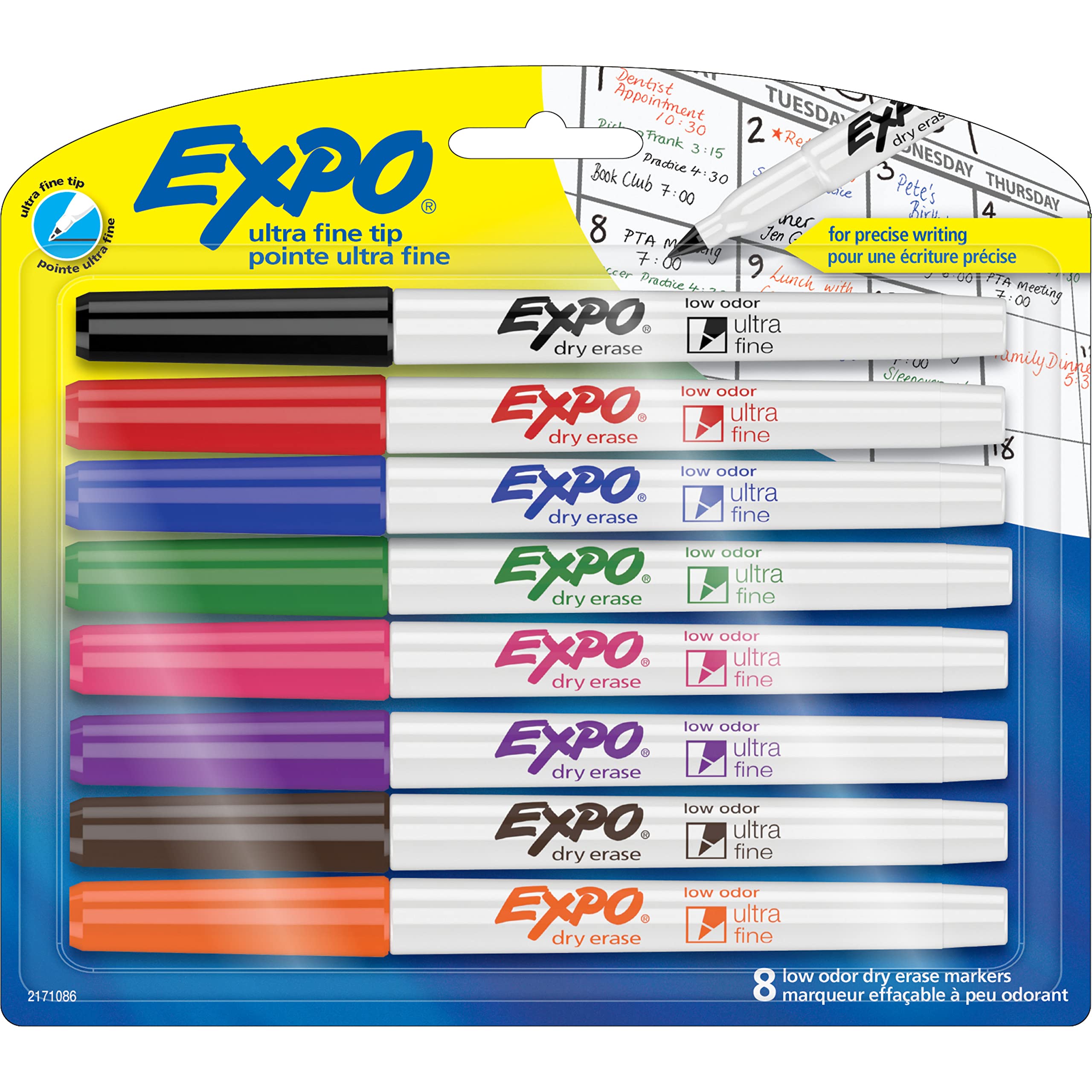 EXPO Low Odor Dry Erase Markers