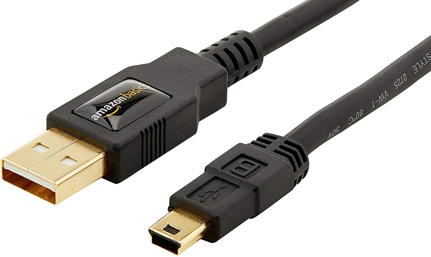 Amazon Basics USB-A to Mini USB Cable