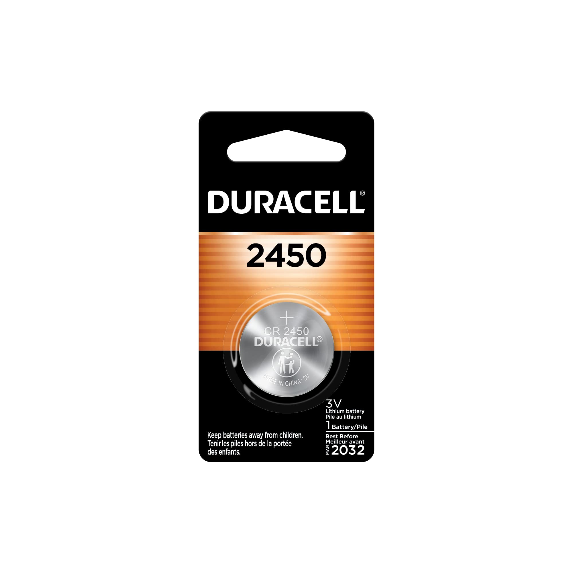 Duracell 2450 3V Lithium Battery