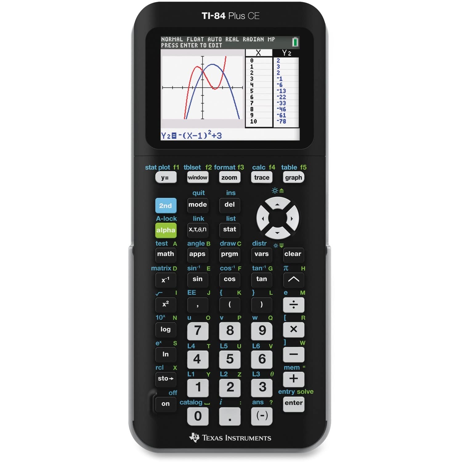 Texas Instruments TI-84 Plus CE Color Graphing Calculator