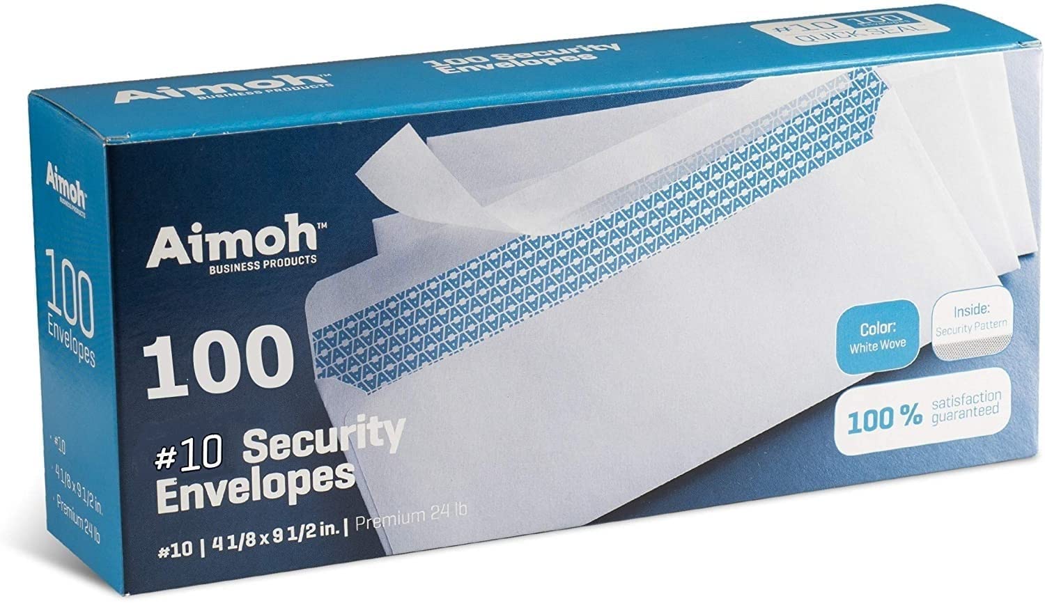 #10 Security Tinted Self-Seal Envelopes