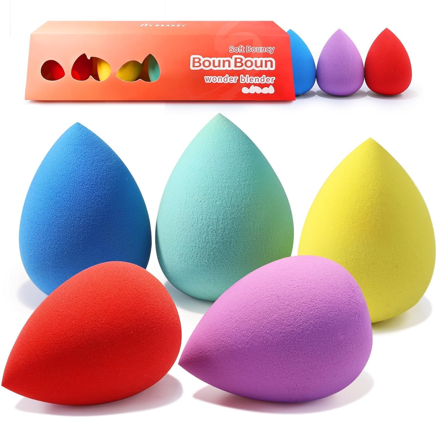 BEAKEY Makeup Sponge Set