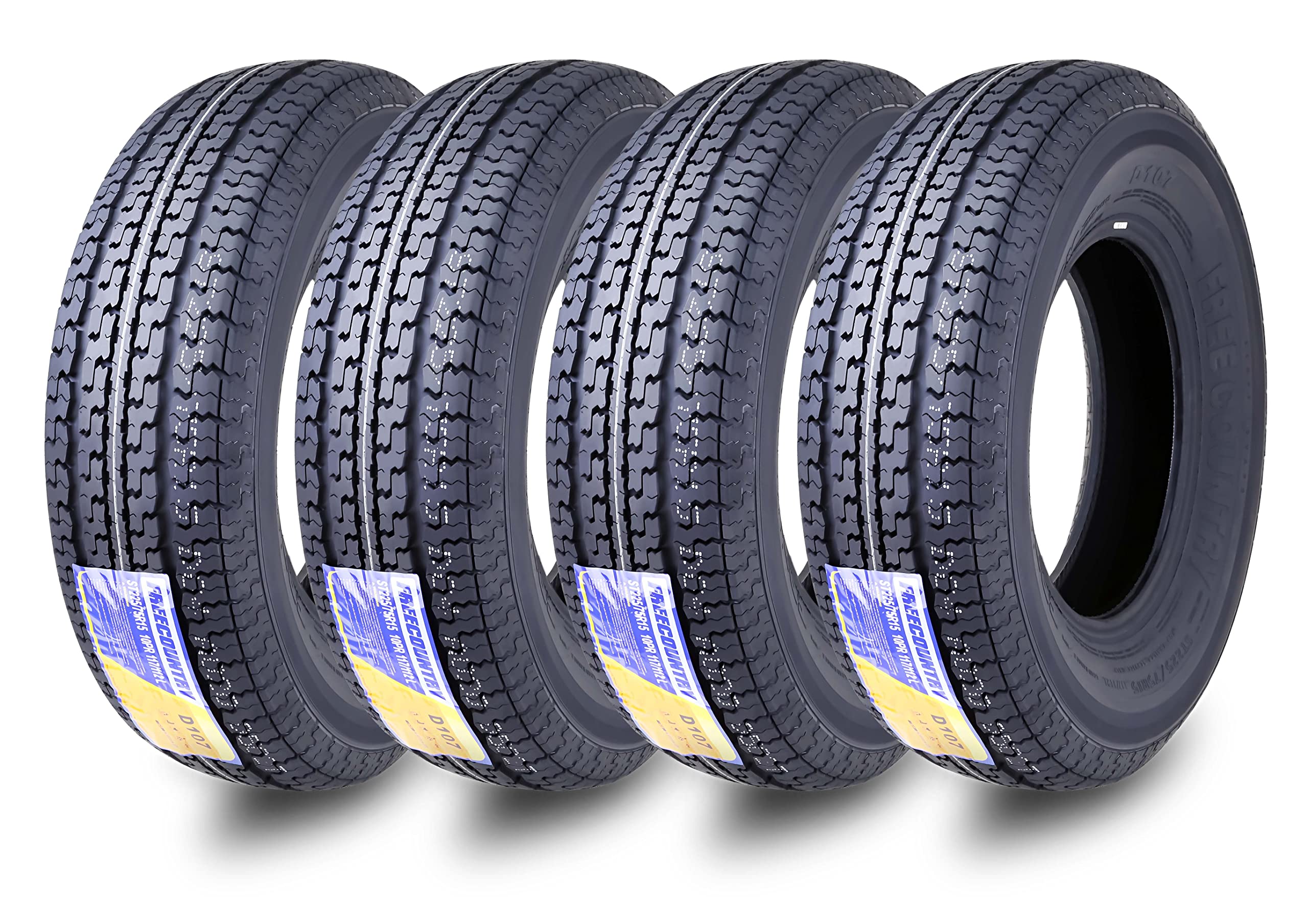 Grand Ride Set 4 FREE COUNTRY Trailer Tires