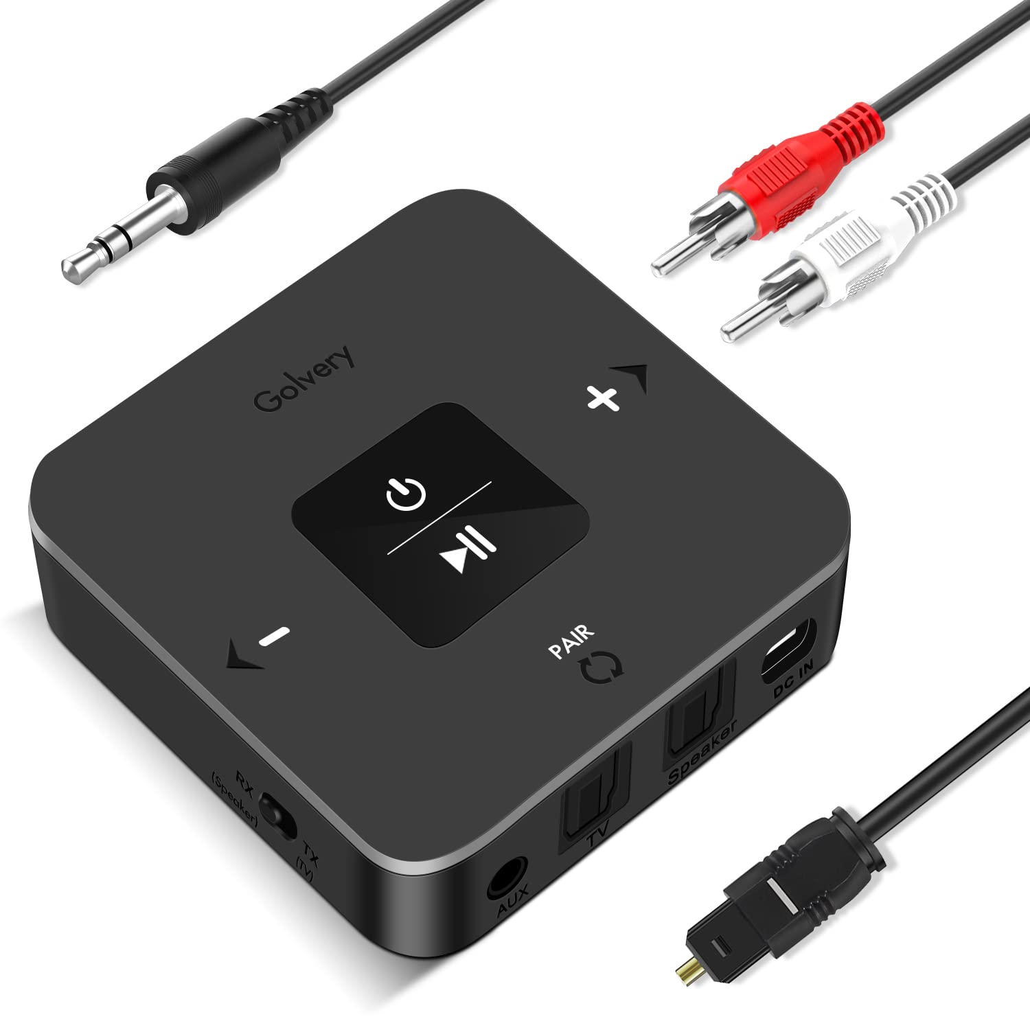 Golvery Bluetooth 5.0 Transmitter Receiver