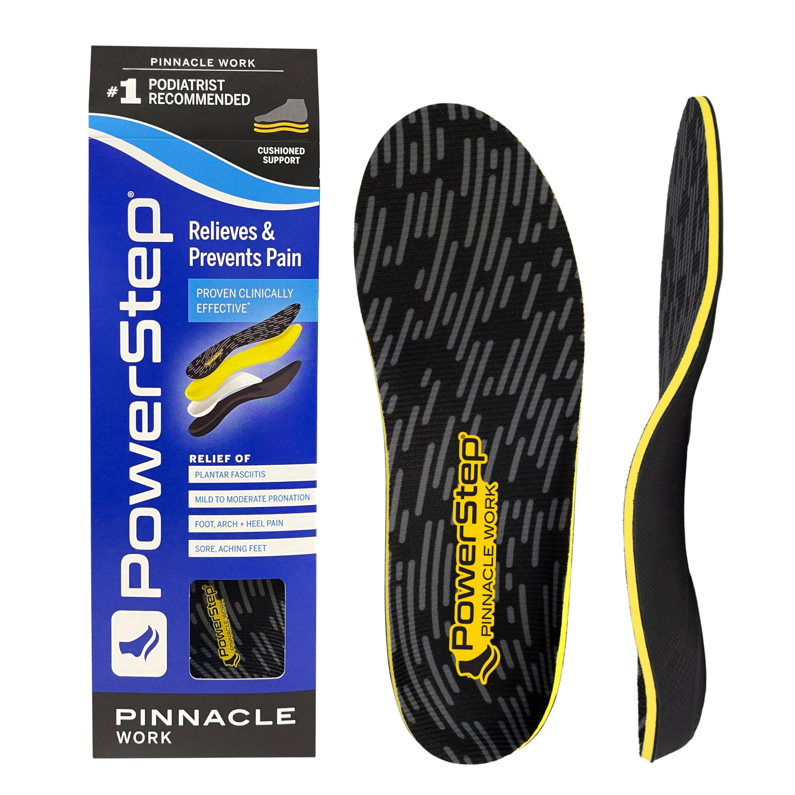 PowerStep Pinnacle Work Insoles