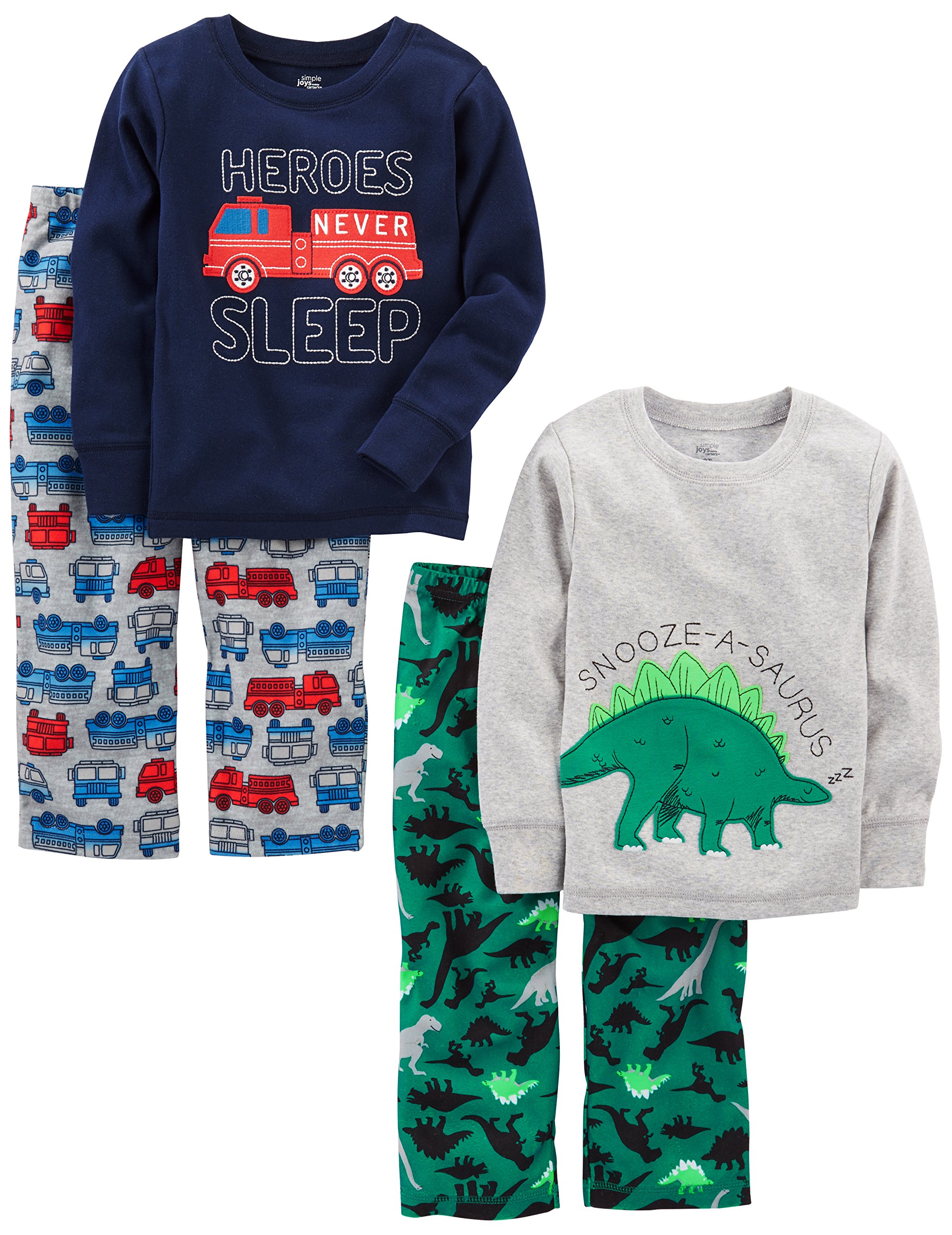 Simple Joys by Carter's 4-Piece Pajama Set