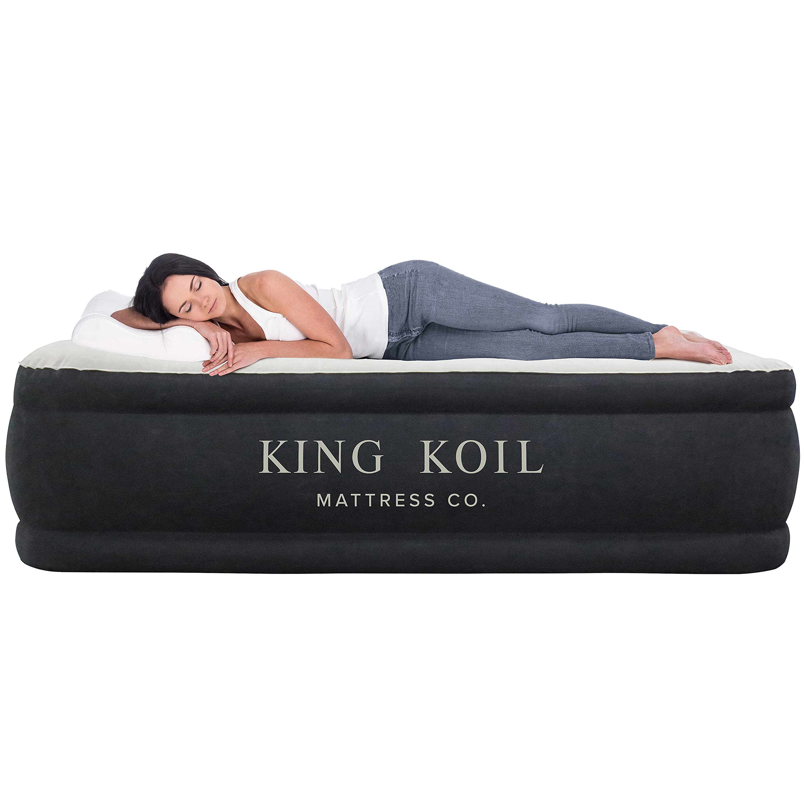 King Koil Pillow Top Plush Queen Air Mattress