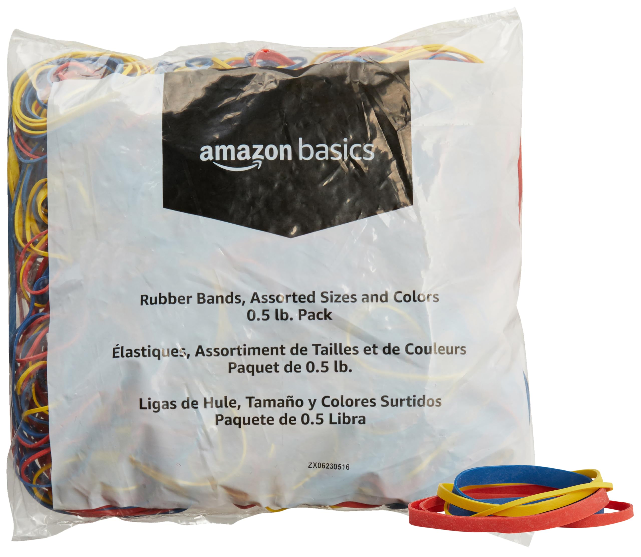 Amazon Basics Assorted Rubber Bands