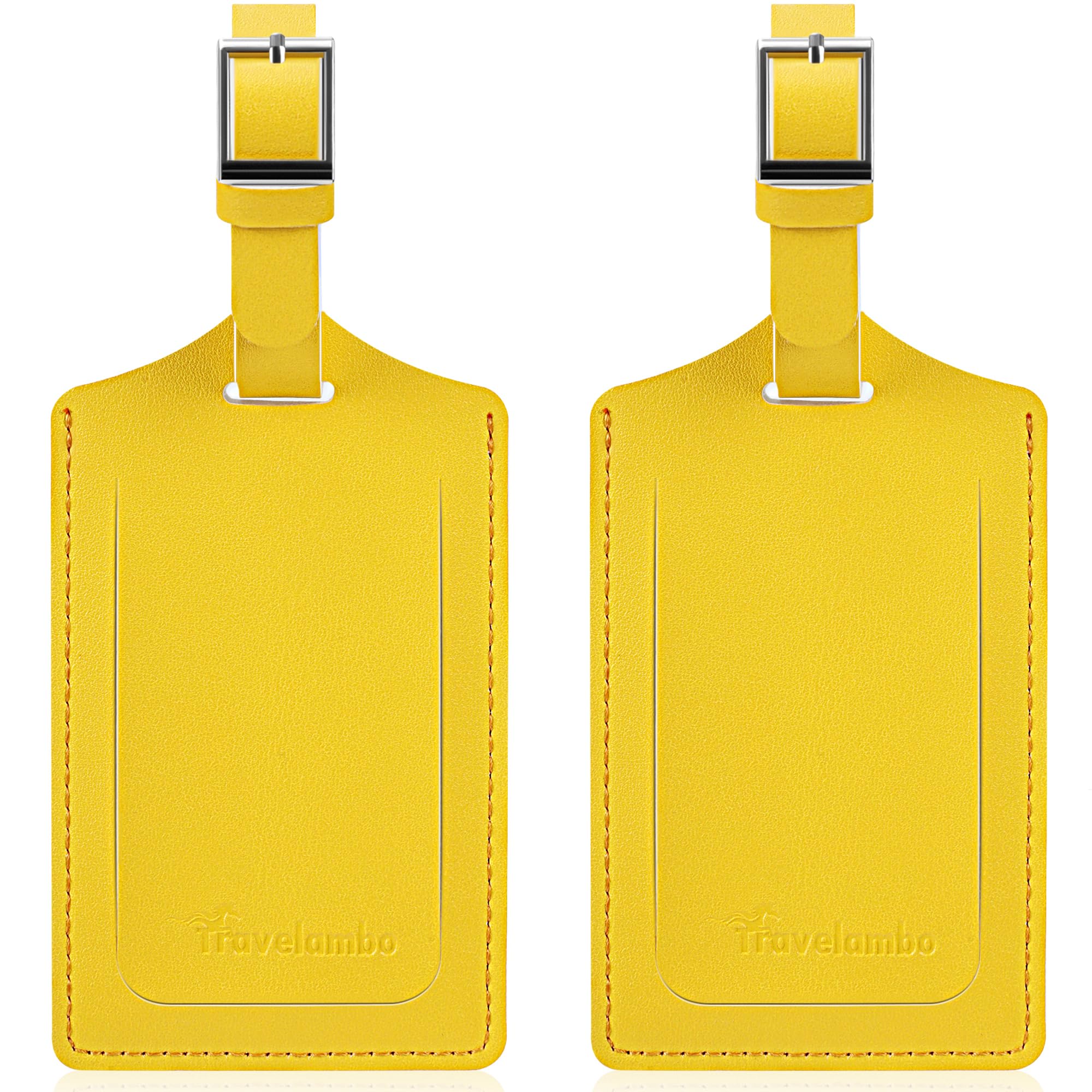 Travelambo Luggage Tag in Energetic Yellow