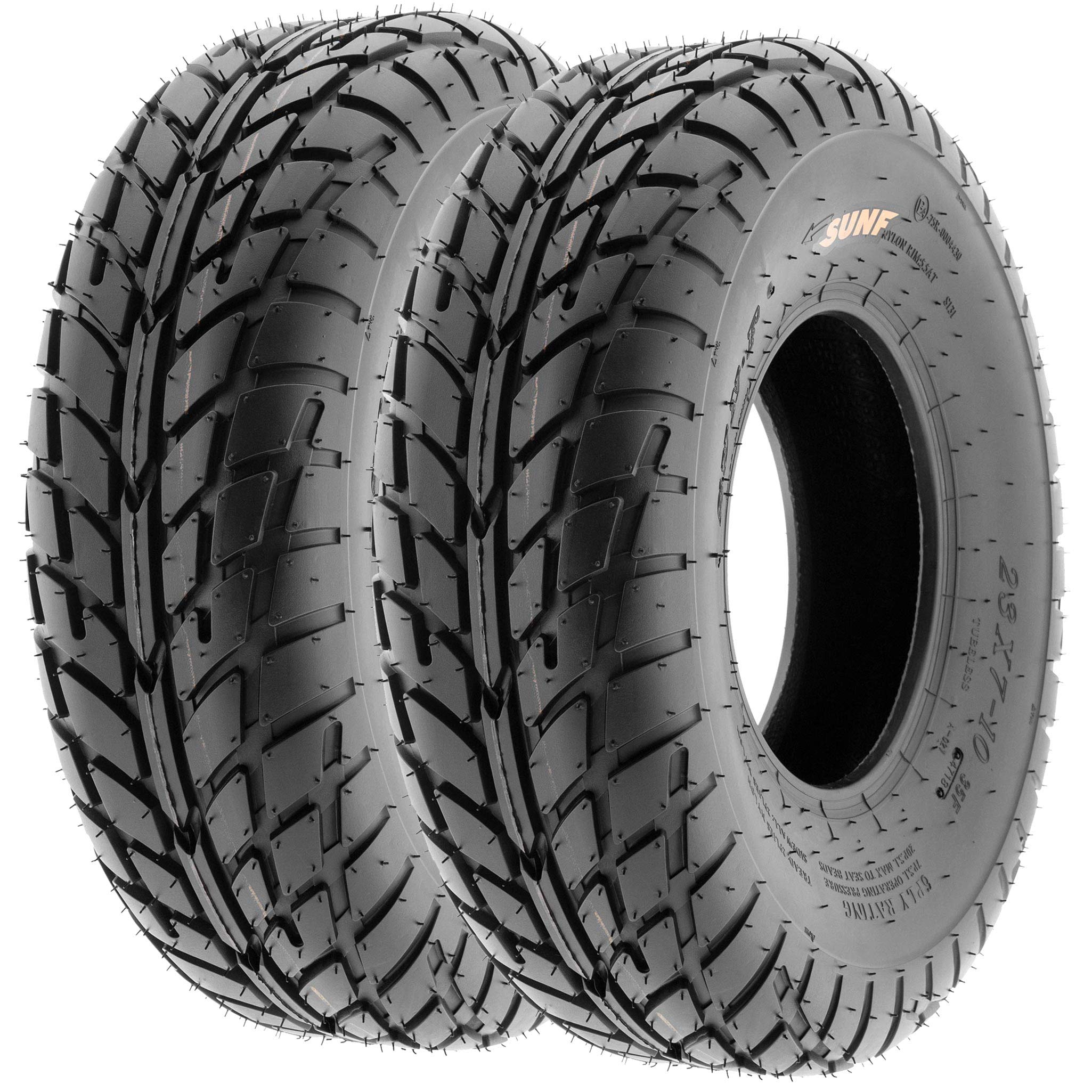 Pair of 2 SunF A021 TT Sport ATV UTV Tires