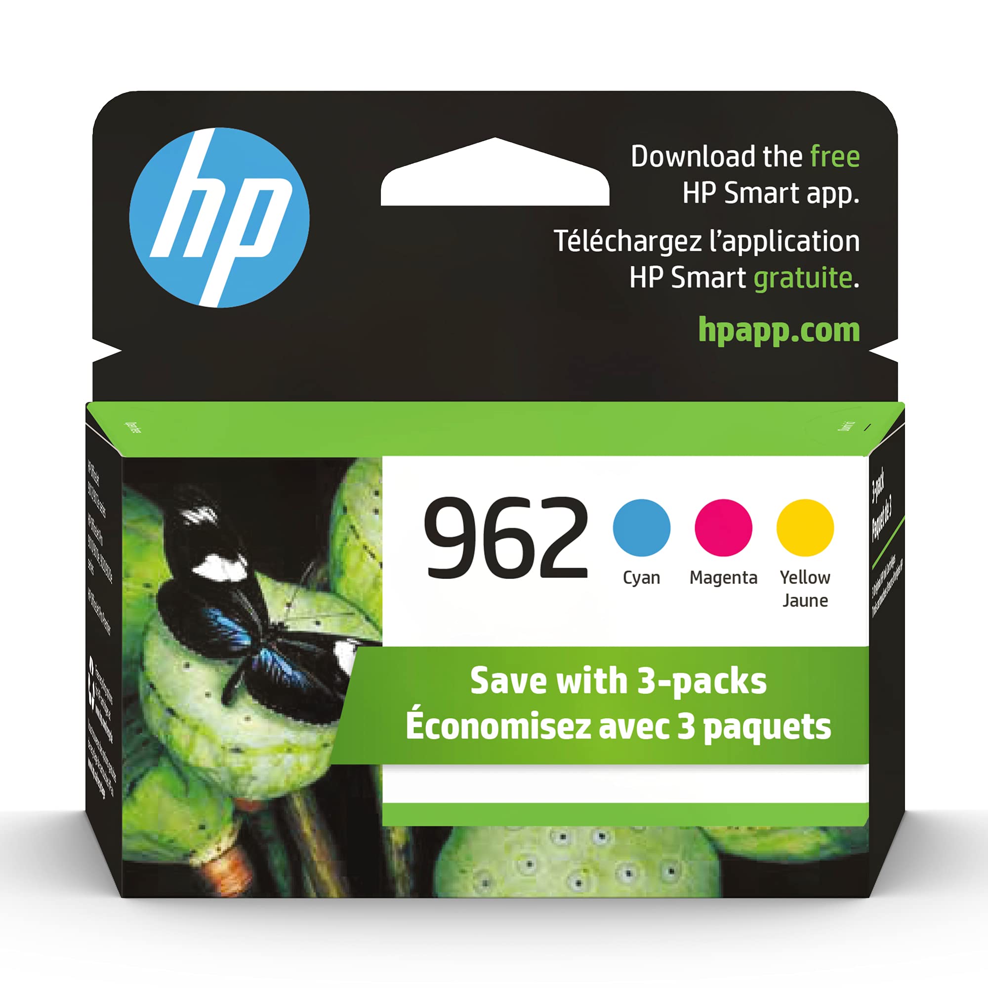 HP 962 3-pack Ink Cartridges