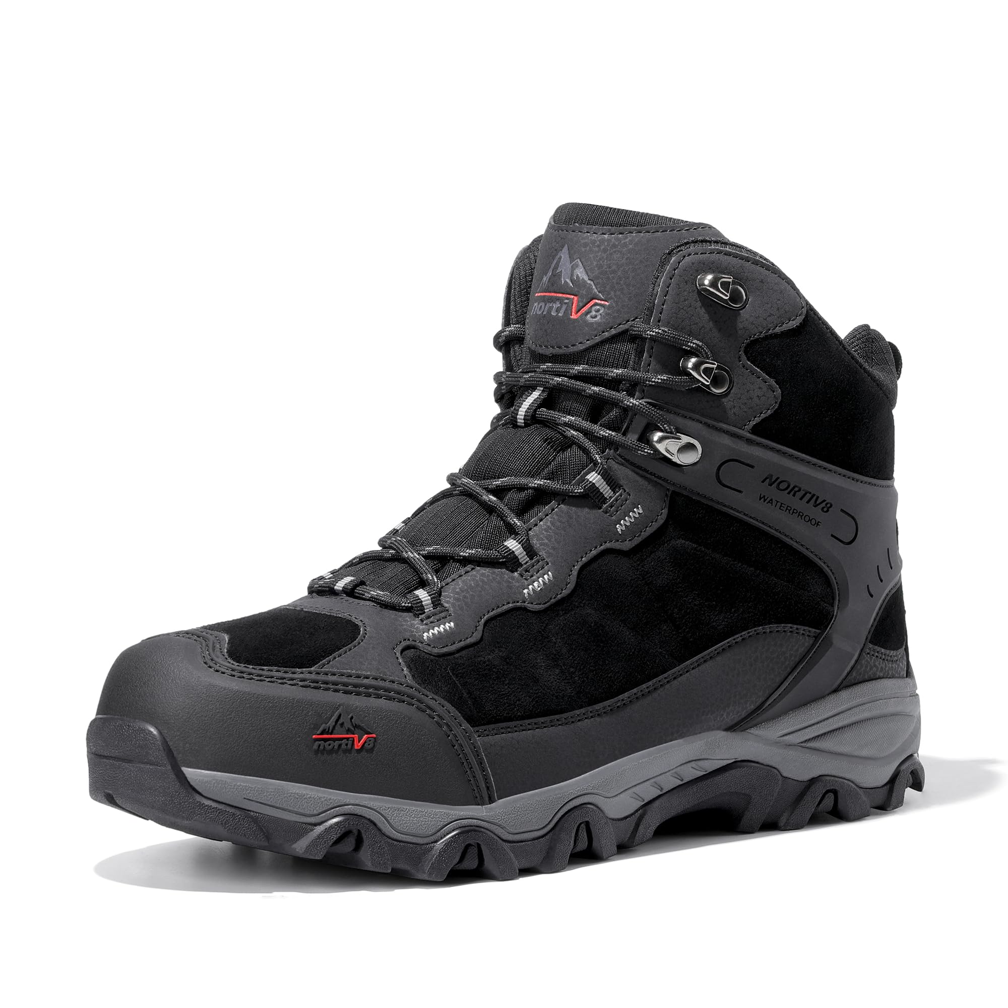 NORTIV 8 Men's Waterproof Hiking Boots