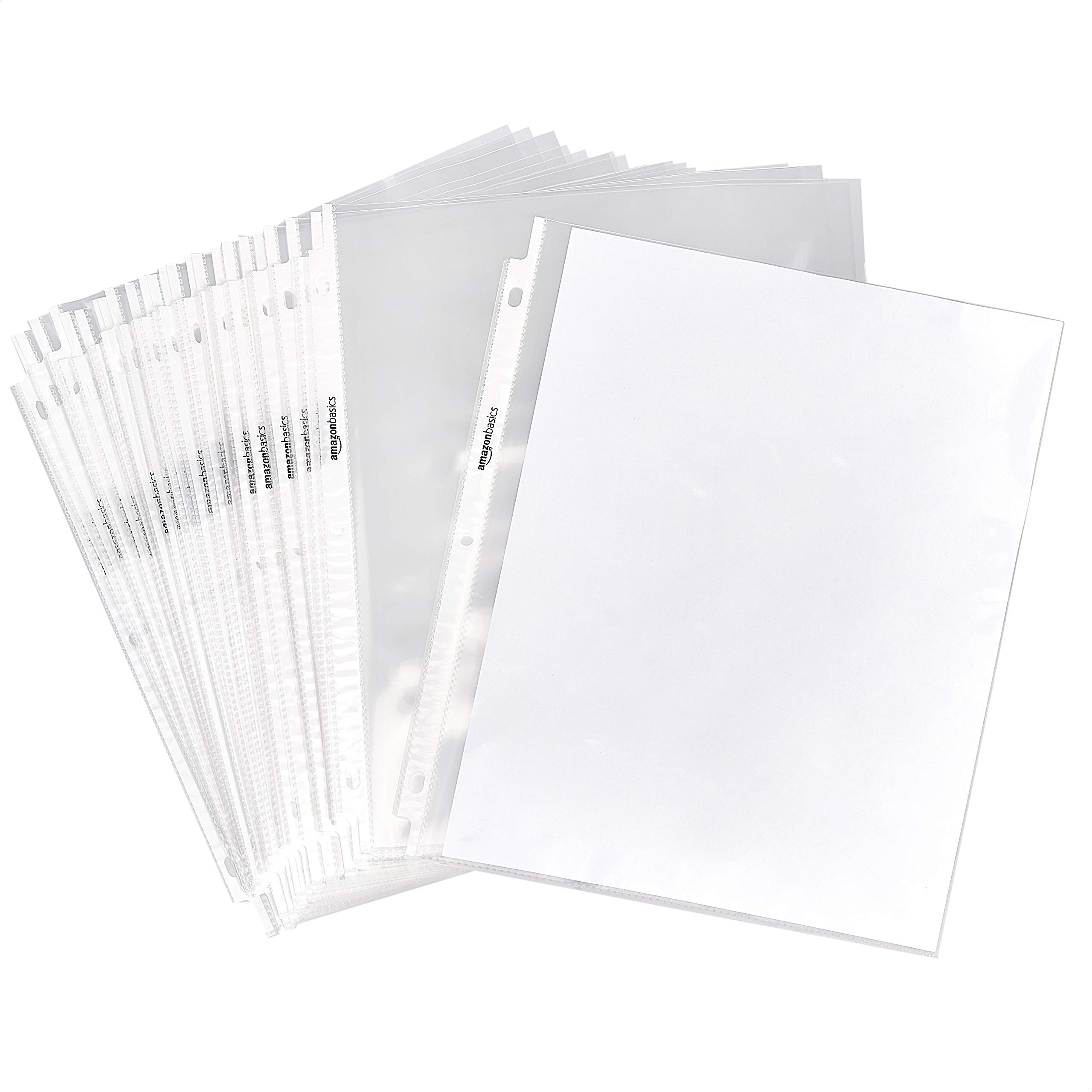 Amazon Basics Clear Sheet Protectors