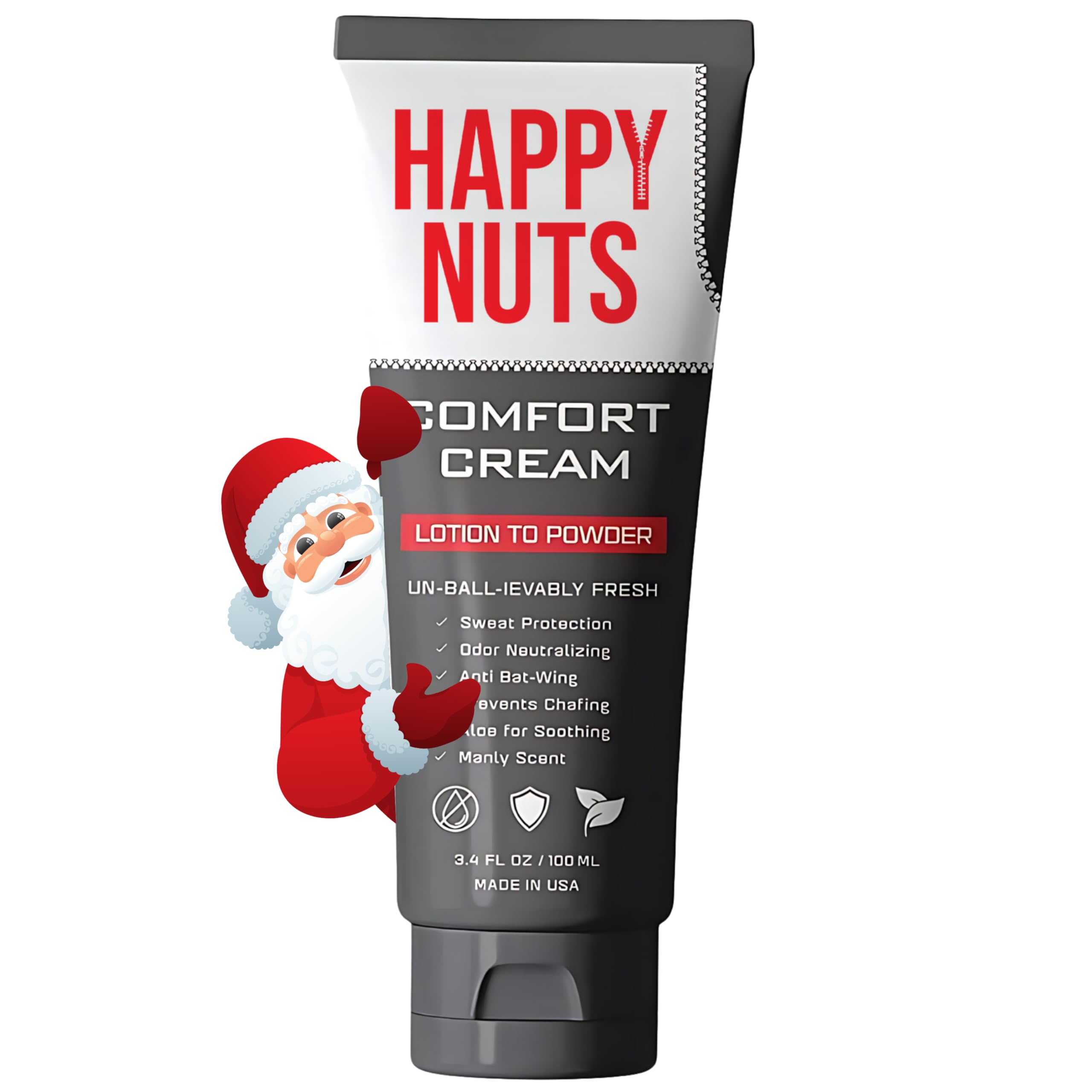 HAPPY NUTS Comfort Cream Deodorant for Men