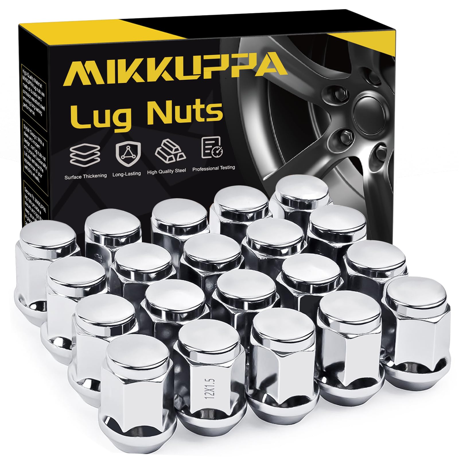 MIKKUPPA M12x1.5 Lug Nuts