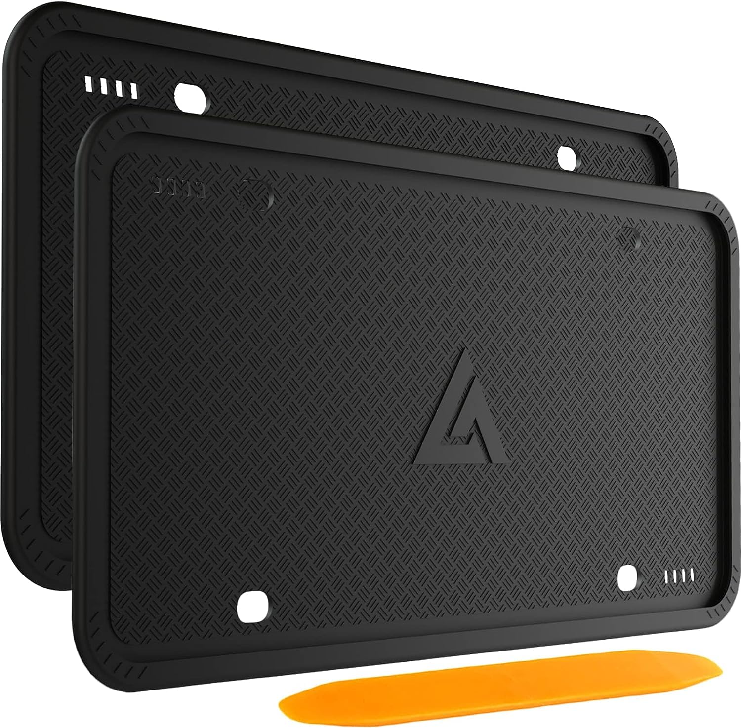 Aujen Silicone License Plate Frames