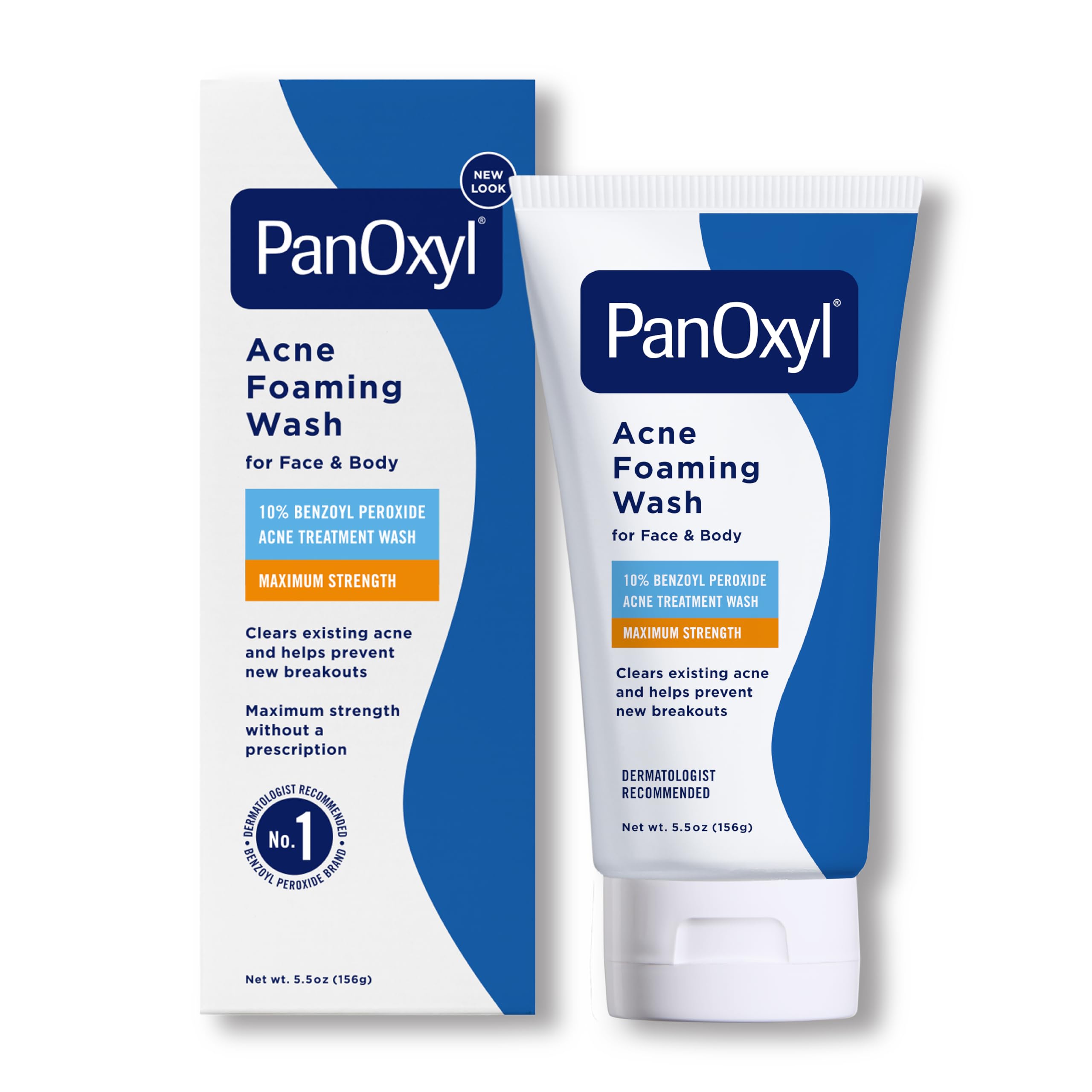 PanOxyl Acne Foaming Wash bottle