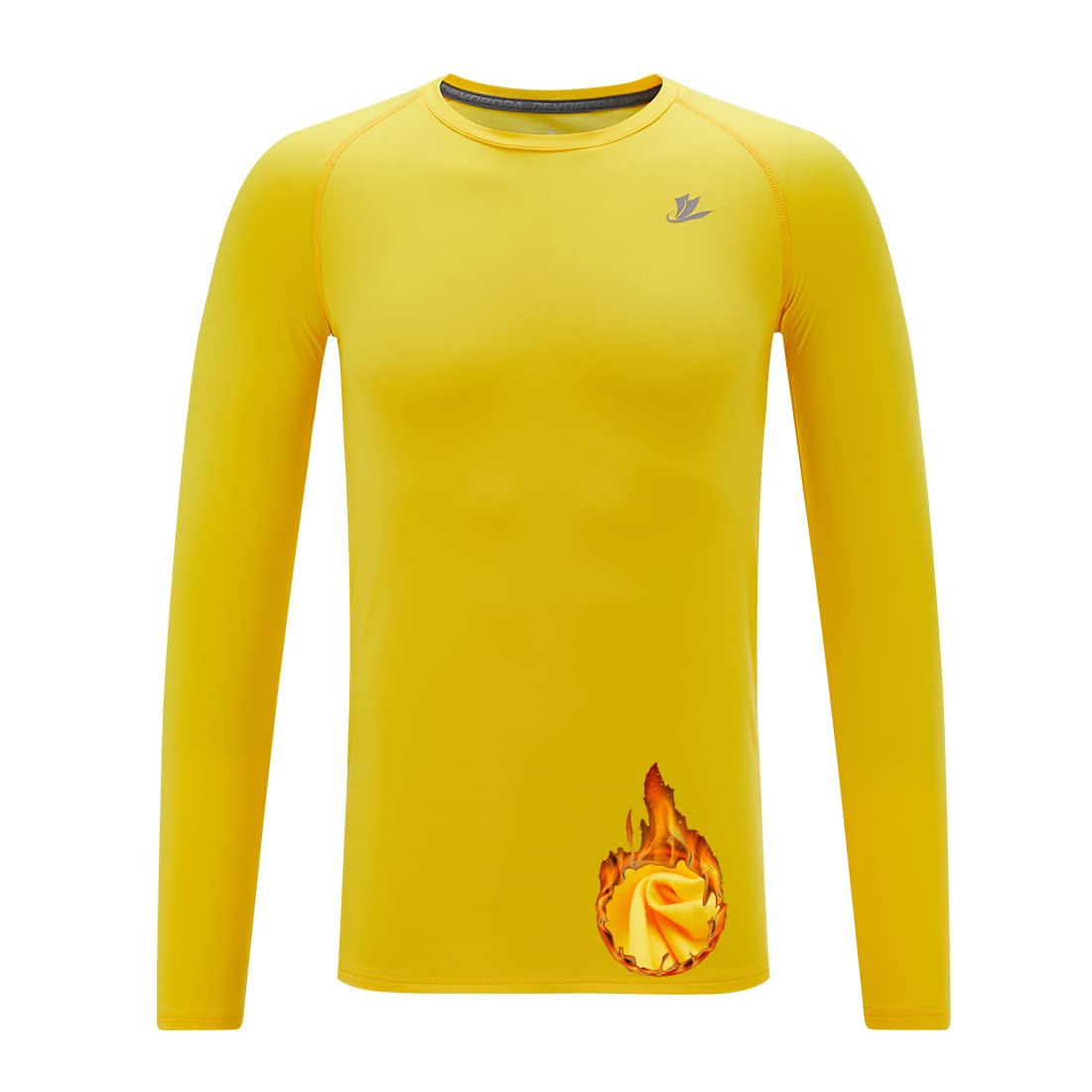 DEVOROPA Youth Boys Compression Thermal Shirt