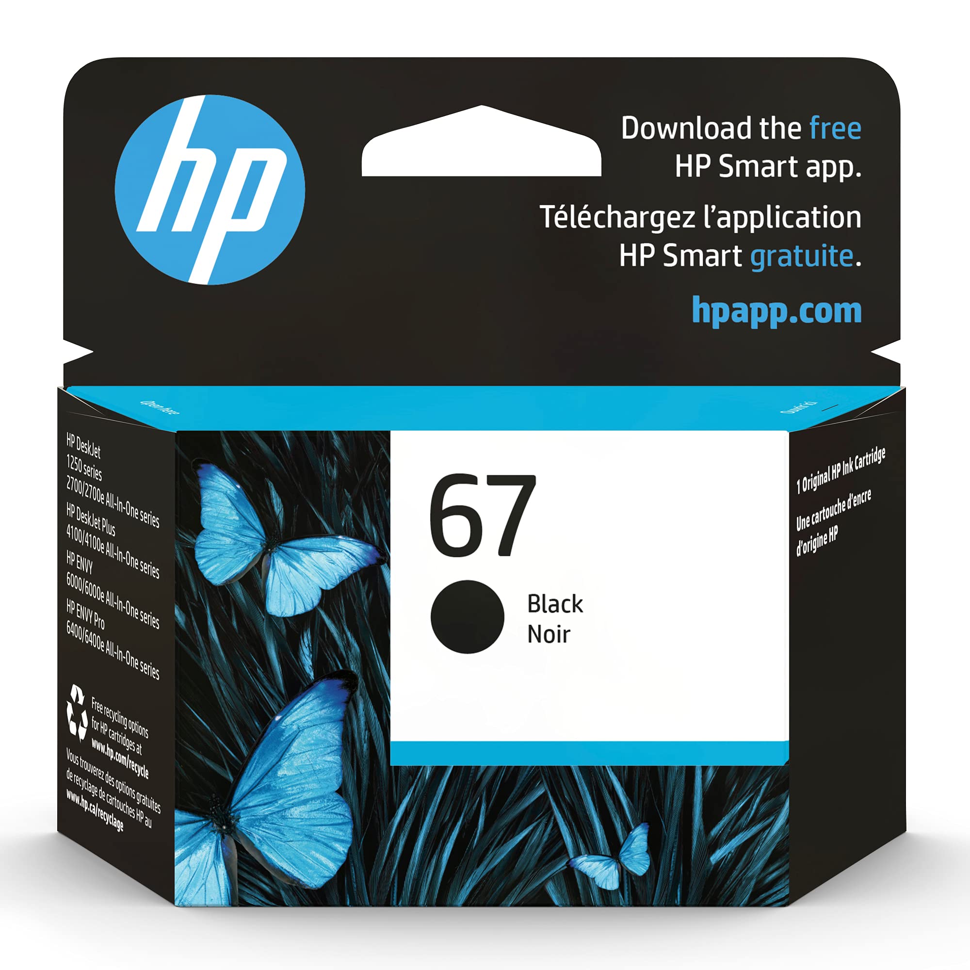 HP 67 Black Ink Cartridge